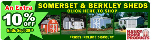 Handy Home Products Wood Sheds