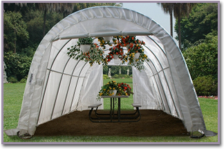 Rhino Shelter Round Greenhouse