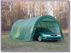 Rhino Shelter Instant Round Garage
