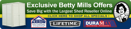 View Current Outdoor Shed Sales and Specials