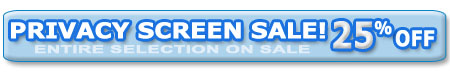 Sunsational Privacy Screen Sale