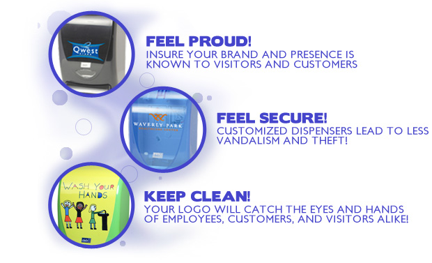 Why customize? Feel proud, feel secure, and keep clean!