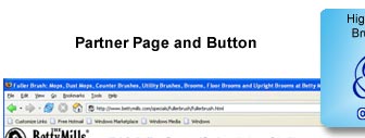 Partner Page and button