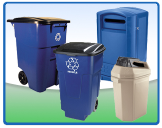 Shop All Square Recycling Containers