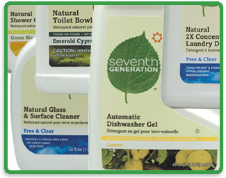 Seventh Generation Products Eco-Friendly Cleaning Chemicals 