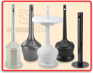 Smokers' Outpost Cigarette Receptacles