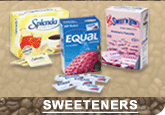 sweeteners selection