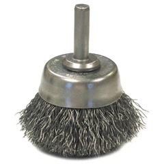 Crimped Wire Cup Brushes-NH Series-Hollow End