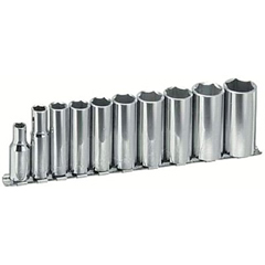 10 Piece 3/8" Dr. Deep Socket Sets