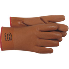Brown PVC Coated Gloves