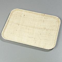 Tray Glstl 15X20 Rect Peach