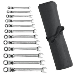 12 Piece XL Locking Flex Combination Ratcheting Wrench Sets