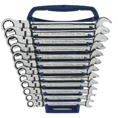 12 Piece Flexible Combination Ratcheting Wrench Sets