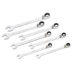 7 Piece Combination Ratcheting Wrench Sets