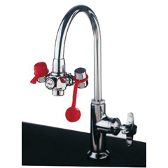 EyeSafe&trade; Faucet-Mounted Eye Washes