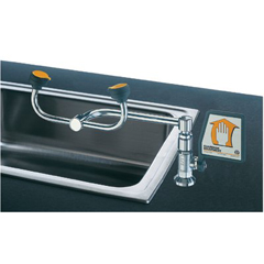 Deck Mount 90&deg; Swivel Eye Washes