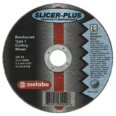 "SLICER-PLUS" High Performance Cutting Wheels