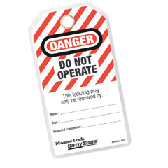 MST470-497A - Master LockSafety Series&trade; "Do Not Operate" I.D. Tags