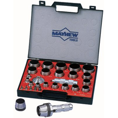 27 Piece Hollow Punch Tool Kits