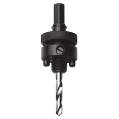 Heavy-Duty Carbon Steel Arbor w/Pilot Drills