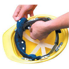 OCC561-870B100-01 - OccuNomixSnap-On Hard Hat Sweatbands