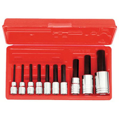 10 Piece Hex Bit Socket Sets