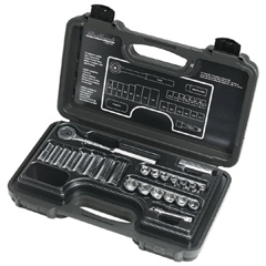 24 Piece Deep & Standard Socket Sets