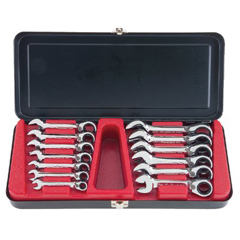 13 Piece Stubby Reversible Gear Ratcheting Wrench Sets