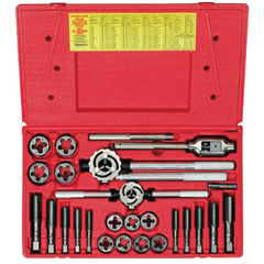 25-Piece Metric Tap &amp; Hexagon Die Master Sets