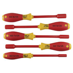 WHT817-32291 - Wiha ToolsSoftFinish&reg; Insulated Nut Driver Sets