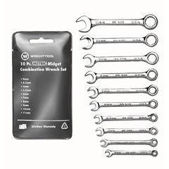 10 Piece Miniature Combination Wrench Sets