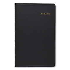 Black Weekly Appointment Books, Ruled For Hourly Appointments, One Week Per Spread                        :: 