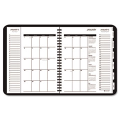 AT A GLANCEreg Triple Viewtrade WeeklyMonthly Planner with Hourly Appointment Ruling
