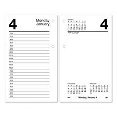 Buy 3-1/2 x 6 One-Color Desk Calendar Refill