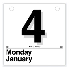 Buy Today Is Daily Calendar, Refill