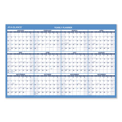 Buy Reversible/Erasable Dated Yearly Wall Planner, Horizontal Format