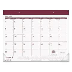 Buy The Action Planner Monthly Nonrefillable Desk Pad Calendar, Fashion Colors