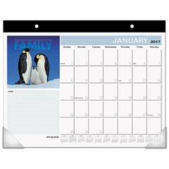 Successories� Full-Color Motivational Monthly Desk Pad/Wall Calendar, Nonrefillable