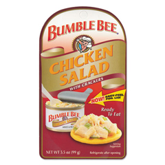 Bumble Bee Chicken Salad with Crackers by Kar Nut Product