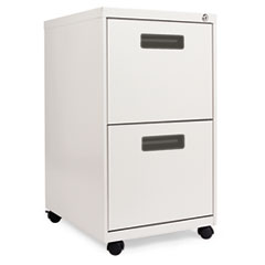 Two-Drawer Mobile Pedestal File, Two File Drawers