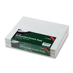 Ampad&reg; Evidence&reg; Recycled Scratch Pad