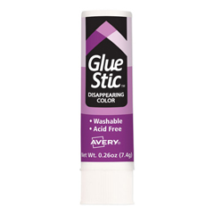 0.26 oz. Permanent Color Glue Stics, Purple Application                                                      :: 