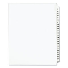 Buy Legal Ring Binder Index Divider Collated Sets, Avery Style, Helvetica Bold