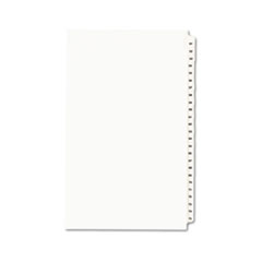 Buy Legal Ring Binder Index Divider Collated Sets, Avery Style, Helvetica Bold