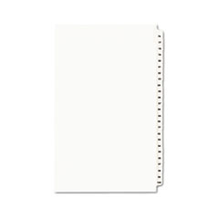Buy Legal Ring Binder Index Divider Collated Sets, Avery Style, Helvetica Bold