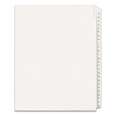 Buy Legal Ring Binder Index Divider Collated Sets, Allstate Style, Helvetica Regular