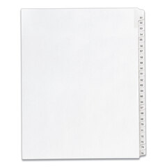 Buy Legal Ring Binder Index Divider Collated Sets, Allstate Style, Helvetica Regular