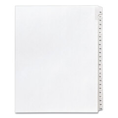 Buy Legal Ring Binder Index Divider Collated Sets, Allstate Style, Helvetica Regular