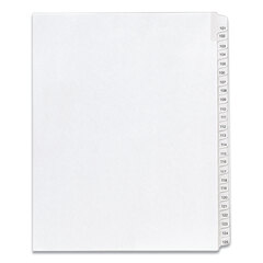 Buy Allstate Style Legal Ring Binder Index Dividers