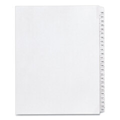 Buy Legal Ring Binder Index Divider Collated Sets, Allstate Style, Helvetica Regular